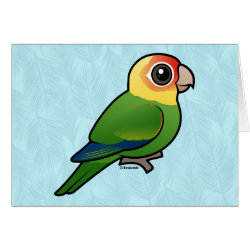Birdorable Carolina Parakeet Greeting Card