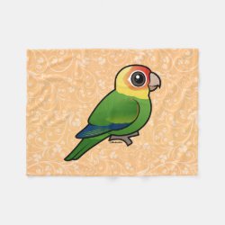 Birdorable Carolina Parakeet Fleece Blanket, 30