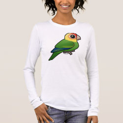 Birdorable Carolina Parakeet Women's Basic Long Sleeve T-Shirt