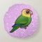 Birdorable Carolina Parakeet Round Pillow