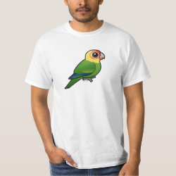 Birdorable Carolina Parakeet Men's Crew Value T-Shirt