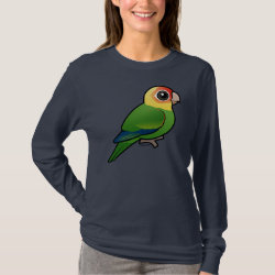 Birdorable Carolina Parakeet Women's Basic Long Sleeve T-Shirt