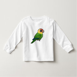 Birdorable Carolina Parakeet Toddler Long Sleeve T-Shirt
