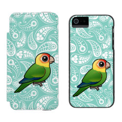 Birdorable Carolina Parakeet Incipio Watson™ iPhone 5/5s Wallet Case