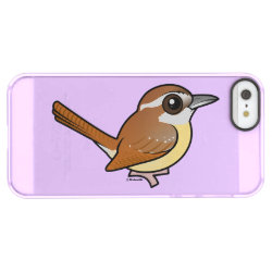Carolina Wren Uncommon iPhone 5/5s Clearly™ Deflector Case
