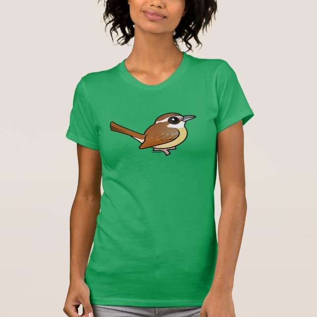 Birdorable Carolina Wren T-Shirt (Front)