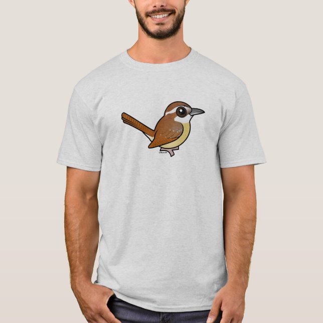 Birdorable Carolina Wren T-Shirt (Front)