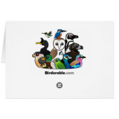 Birdorable Carrion Crow (Back Horizontal)