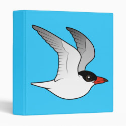 Caspian Tern in flight Avery Signature Binder 8.5x11