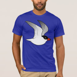 Caspian Tern in flight Men's Basic American Apparel T-Shirt