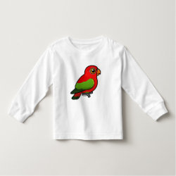 Birdorable Chattering Lory Toddler Long Sleeve T-Shirt