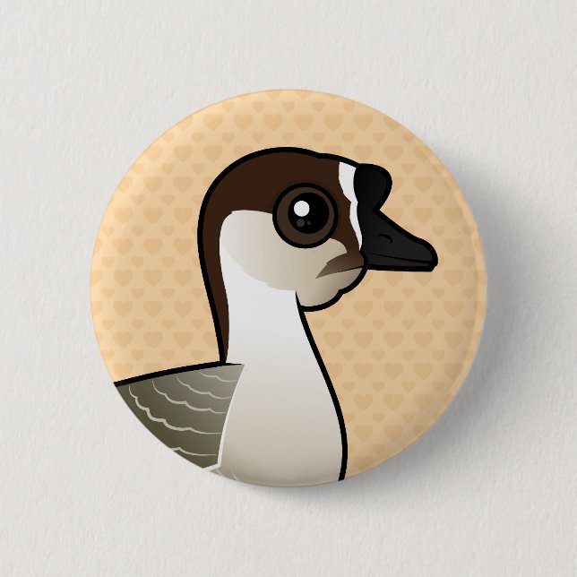 Birdorable Chinese Goose Button (Front)