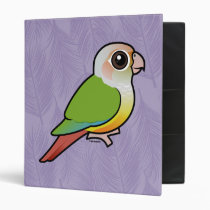 Cinnamon Green-cheeked Conure Avery Signature Binder 8.5x11