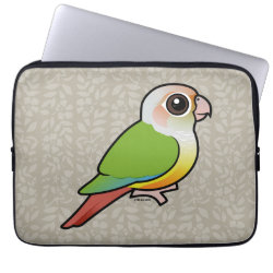 Cinnamon Green-cheeked Conure Neoprene Laptop Sleeve 13 inch