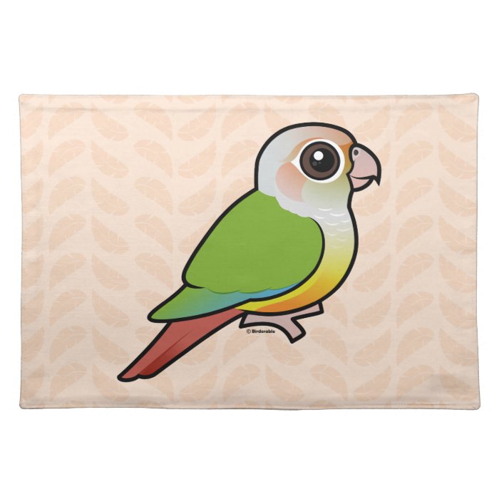 Birdorable Cinnamon Green cheeked Conure Placemat