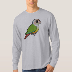 Cinnamon Green-cheeked Conure Men's Basic Long Sleeve T-Shirt