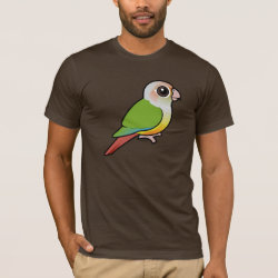 Cinnamon Green-cheeked Conure Men's Basic American Apparel T-Shirt