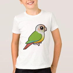 Cinnamon Green-cheeked Conure Kids' American Apparel Fine Jersey T-Shirt