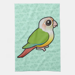 Cinnamon Green-cheeked Conure Kitchen Towel 16