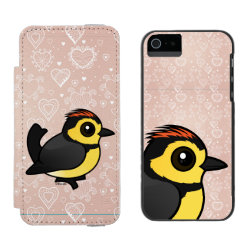 Collared Redstart Incipio Watson™ iPhone 5/5s Wallet Case