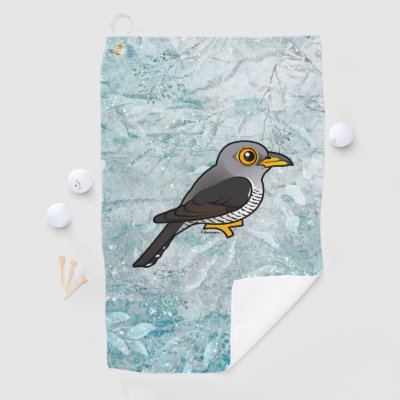 Birdorable Common Cuckoo Golf Towel