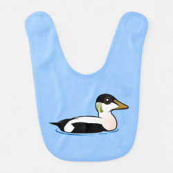 Common Eider Baby Bib