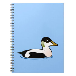 Common Eider Photo Notebook (6.5