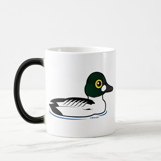 Birdorable Common Goldeneye Color Morph Mug (Left)