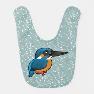 Birdorable Common Kingfisher Baby Bib
