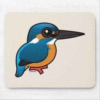 Birdorable Common Kingfisher Mouse Pad
