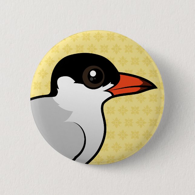 Birdorable Common Tern Button (Front)