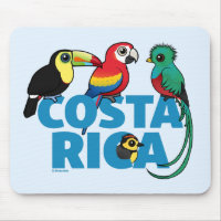 Birdorable Costa Rica Mousepad