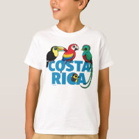 Birdorable Costa Rica Kids' Hanes TAGLESS® T-Shirt