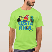 Birdorable Costa Rica Men's Basic T-Shirt