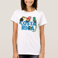 Birdorable Costa Rica Women's Basic T-Shirt