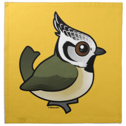 Crested Tit Cloth Napkins (set of 4) dinner 20