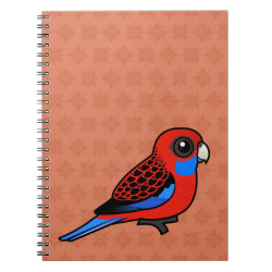 Crimson Rosella Photo Notebook (6.5