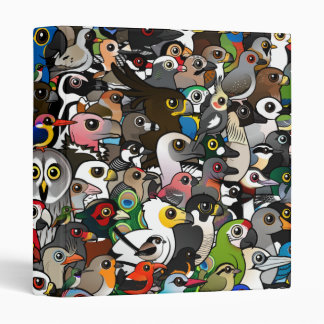 Birdorable Crowd 3 Ring Binder