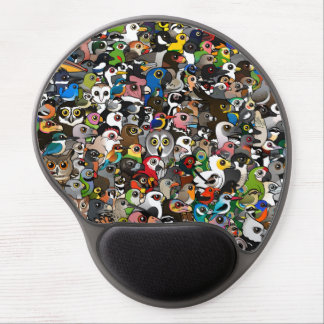 Birdorable Crowd Gel Mouse Pad