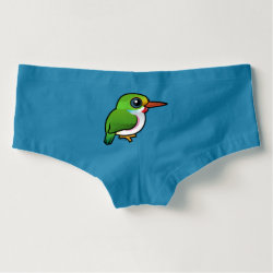 Cuban Tody Women's American Apparel Boyshorts Underwear