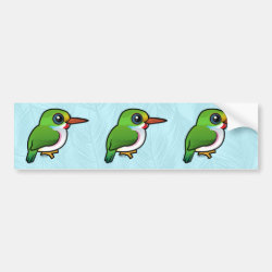 Cuban Tody Bumper Sticker