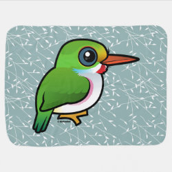 Cuban Tody Baby Blanket