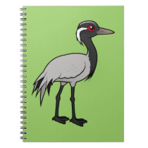 Demoiselle Crane Photo Notebook (6.5