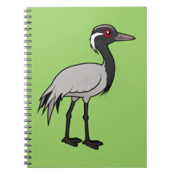 Demoiselle Crane Photo Notebook (6.5