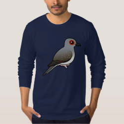 Diamond Dove Men's American Apparel Fine Jersey Long Sleeve T-Shirt