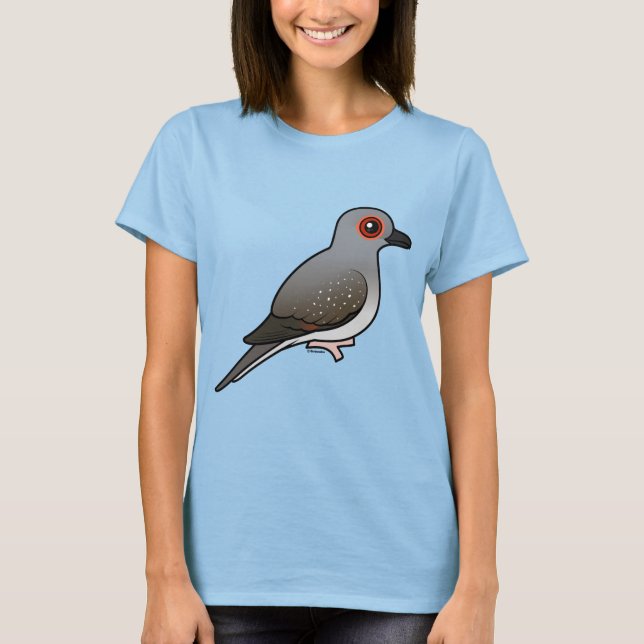 Birdorable Diamond Dove T-Shirt (Front)