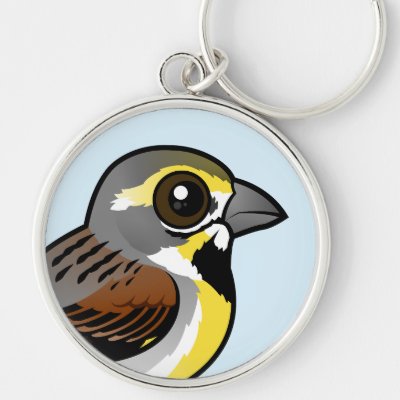 Birdorable Dickcissel Keychain
