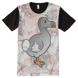 Dodo Men's American Apparel All-Over Printed Panel T-Shirt