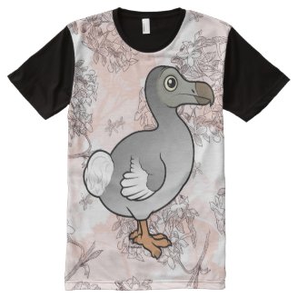Dodo Men's American Apparel All-Over Printed Panel T-Shirt