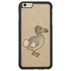 Dodo Carved iPhone 6 Plus Slim Wood Case